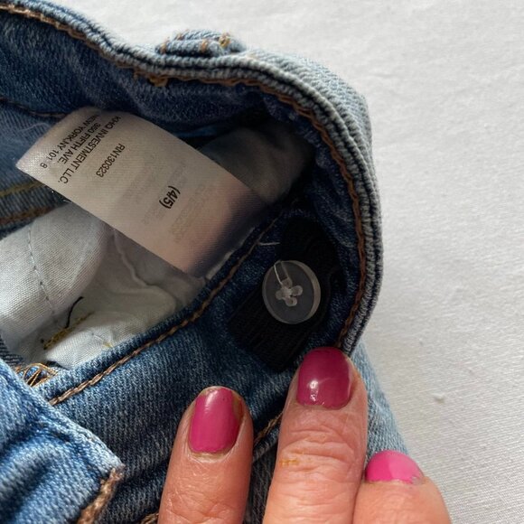 Lucky Brand Light Wash Distressed Jeans size 4/5 - Picture 6 of 8